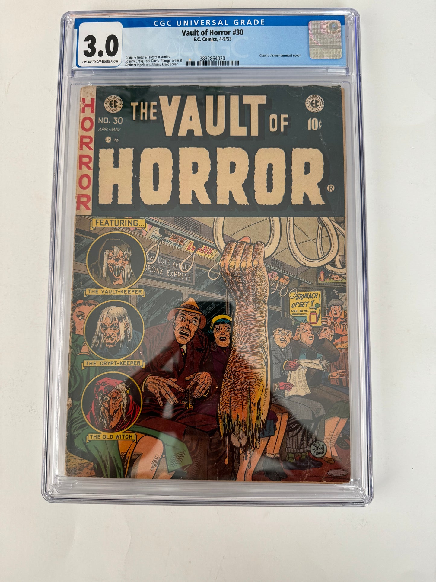 Vault of Horror 30 CGC 3.0