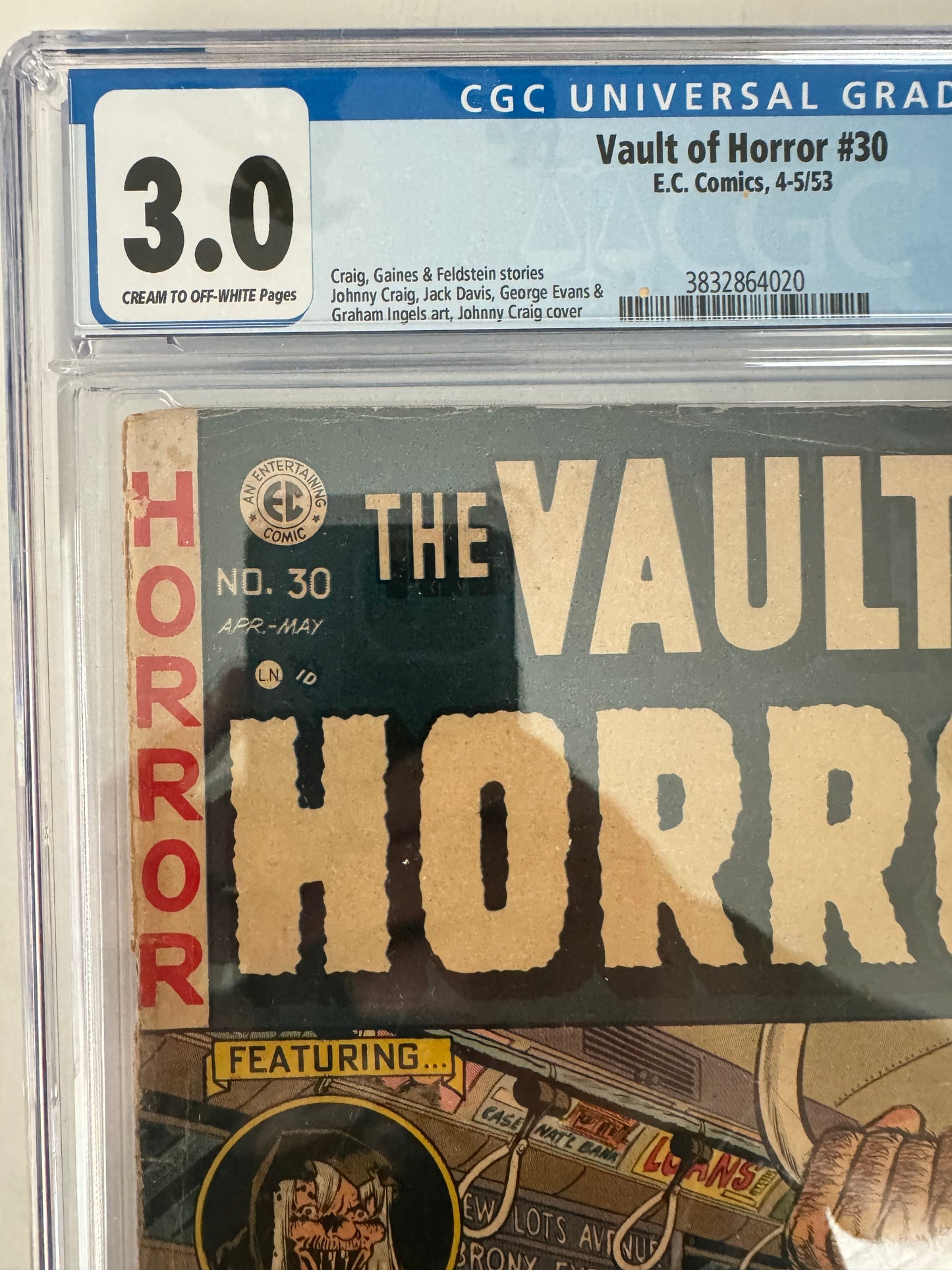 Vault of Horror 30 CGC 3.0