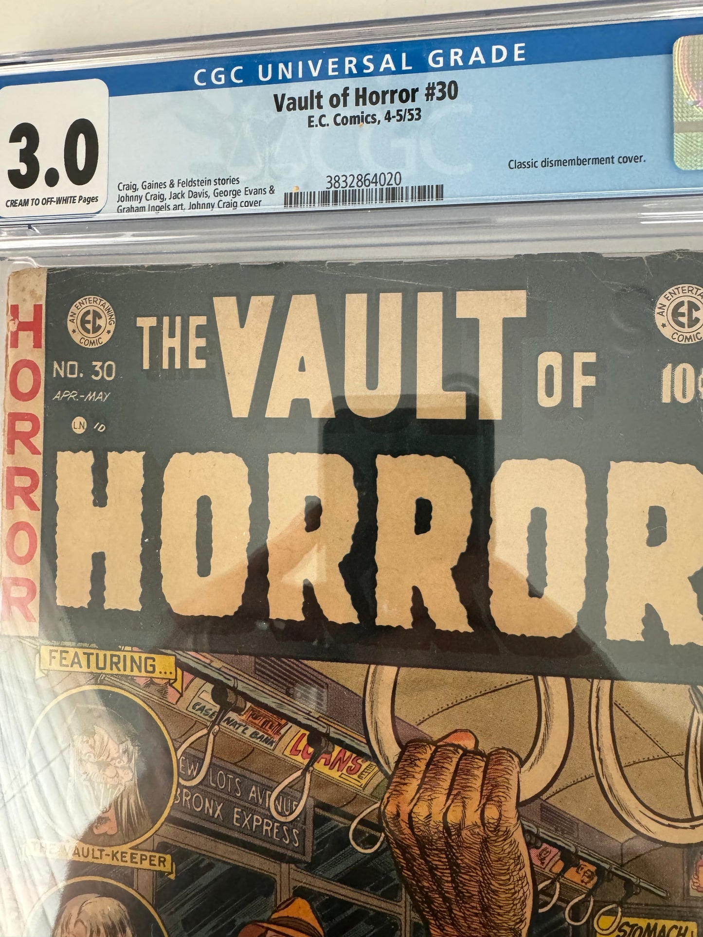 Vault of Horror 30 CGC 3.0